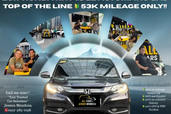 2017 Honda HRV 1.8 EL Automatic Gas 🔰CALL NOW  ☎️09279850198/ JESSEN “KAKOTSE “MENDOZA