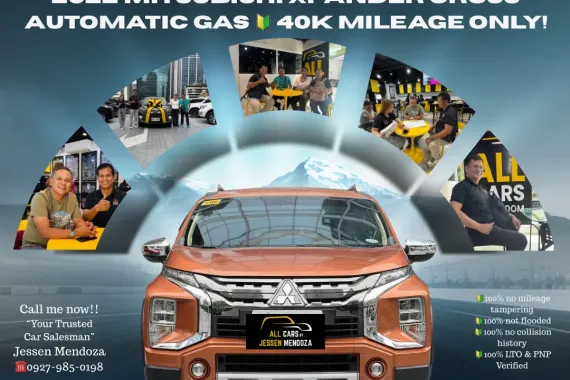 2022 Mitsubishi Xpander Cross Automatic Gas 🔰CALL NOW  ☎️09279850198/ JESSEN “KAKOTSE “MENDOZA
