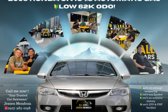 2009 Honda Civic 1.8 Automatic Gas 🔰CALL NOW  ☎️09279850198/ JESSEN “KAKOTSE “MENDOZA