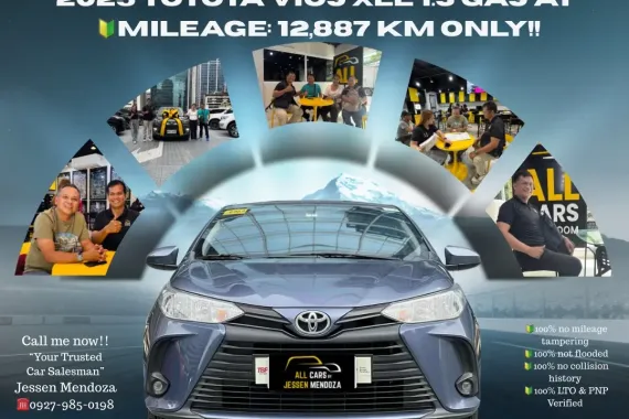 2025 Toyota Vios XLE 1.3 Gas Automatic 🔰CALL NOW  ☎️09279850198/ JESSEN “KAKOTSE “MENDOZA