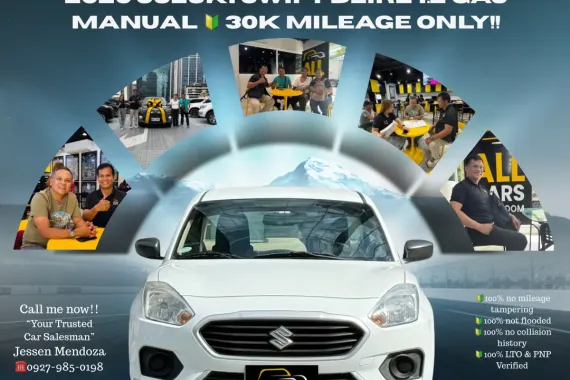 2020 Suzuki Swift Dzire 1.2 Gas Manual 🔰CALL NOW  ☎️09279850198/ JESSEN “KAKOTSE “MENDOZA
