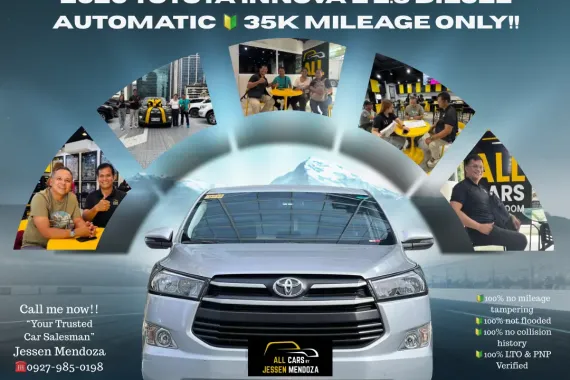 2020 Toyota Innova E 2.8 Diesel Automatic 🔰CALL NOW  ☎️09279850198/ JESSEN “KAKOTSE “MENDOZA