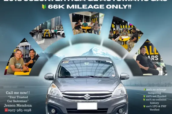 2018 Suzuki Ertiga GL Automatic Gas 🔰CALL NOW  ☎️09279850198/ JESSEN “KAKOTSE “MENDOZA
