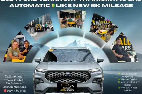2024 Ford Territory Titanium X 1.5 Gas Automatic 🔰CALL NOW  ☎️09279850198/ JESSEN “KAKOTSE “MENDOZA