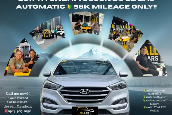 2017 Hyundai Tucson 2.0 GL Gas Automatic 🔰CALL NOW  ☎️09279850198/ JESSEN “KAKOTSE “MENDOZA
