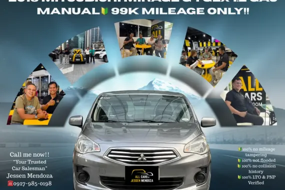 2016 Mitsubishi Mirage G4 GLX 1.2 Gas Manual 🔰CALL NOW  ☎️09279850198/ JESSEN “KAKOTSE “MENDOZA