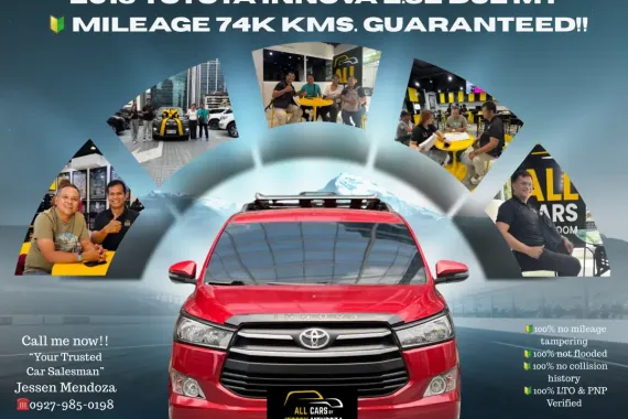 2019 TOYOTA INNOVA 2.8E DSL MT 🔰CALL NOW  ☎️09279850198/ JESSEN “KAKOTSE “MENDOZA