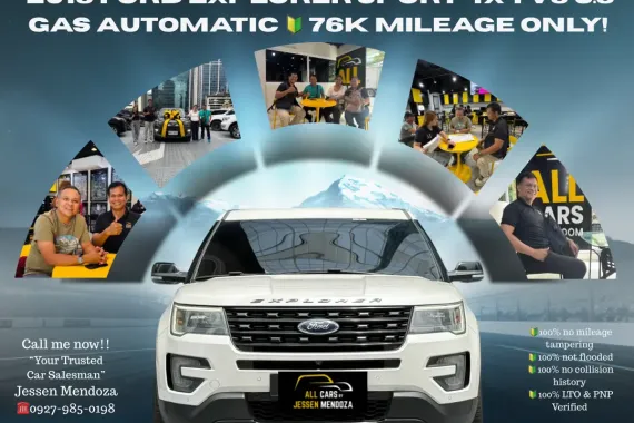 2016 Ford Explorer Sport 4x4 V6 3.5 Gas AT 🔰CALL NOW  ☎️09279850198/ JESSEN “KAKOTSE “MENDOZA