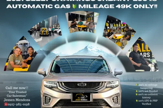 2021 Geely Okavango Urban Plus 1.5 AT Gas 🔰CALL NOW  ☎️09279850198/ JESSEN “KAKOTSE “MENDOZA