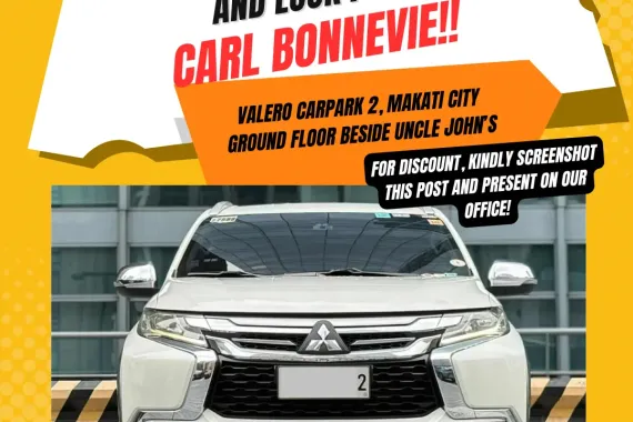 2016 Mitsubishi Montero GLS Premium 4x2 AT Diesel ✅📞☎️Call/Text CARL BONNEVIE 🙋🏻‍♂️📩09384588779
