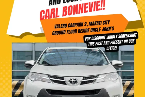 🔥 2014 Toyota Rav 4 Full Option Automatic Gas ✅📞☎️Call/Text CARL BONNEVIE 🙋🏻‍♂️📩09384588779