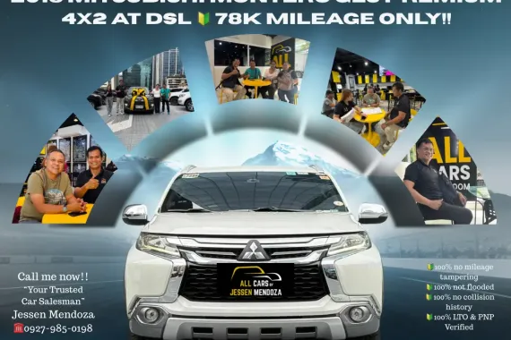 2016 Mitsubishi Montero GLS Premium 4x2 AT Dsl 🔰CALL NOW  ☎️09279850198/ JESSEN “KAKOTSE “MENDOZA