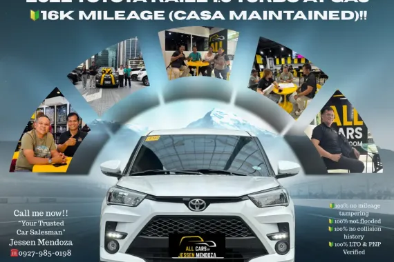 2022 Toyota Raize 1.0 Turbo AT GAS 🔰CALL NOW  ☎️09279850198/ JESSEN “KAKOTSE “MENDOZA