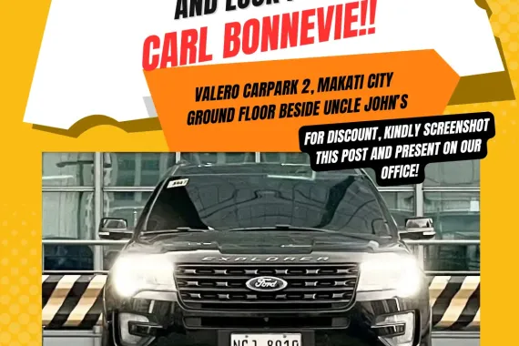 2016 Ford Explorer 3.5 Sport 4x4 V6 AT GAS ✅📞☎️Call/Text CARL BONNEVIE 🙋🏻‍♂️📩09384588779