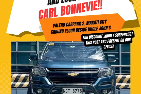 2017 Chevrolet Colorado 2.8 LTX 4x2 AT Diesel ✅📞☎️Call/Text CARL BONNEVIE 🙋🏻‍♂️📩09384588779