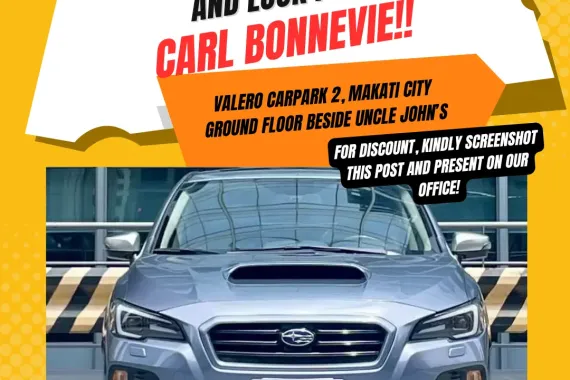 🔥 2017 Subaru Levorg 1.6 GTS Wagon AT Gas ☎️Call/Text CARL BONNEVIE 🙋🏻‍♂️📩09384588779