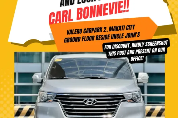 🔥 2019 Hyundai Grand Starex  Gold 2.5 Diesel AT ☎️Call/Text CARL BONNEVIE 🙋🏻‍♂️📩09384588779