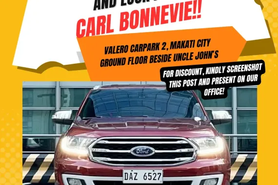 2020 Ford Everest 2.0 Titanium 4x2 Automatic Diesel ☎️ Call CARL BONNEVIE 🔥🙋🏻‍♂️📞09384588779