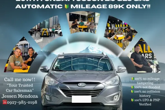 2011 Hyundai Tucson 2.0 GLS Gas AT 🔰CALL NOW  ☎️09279850198/ JESSEN “KAKOTSE “MENDOZA 