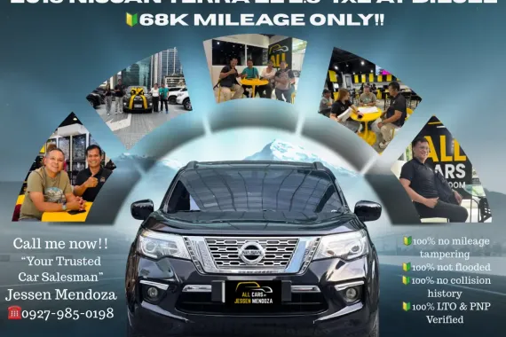 2019 Nissan Terra EL 2.5 4x2 AT Diesel🔰CALL NOW  ☎️09279850198/ JESSEN “KAKOTSE “MENDOZA 
