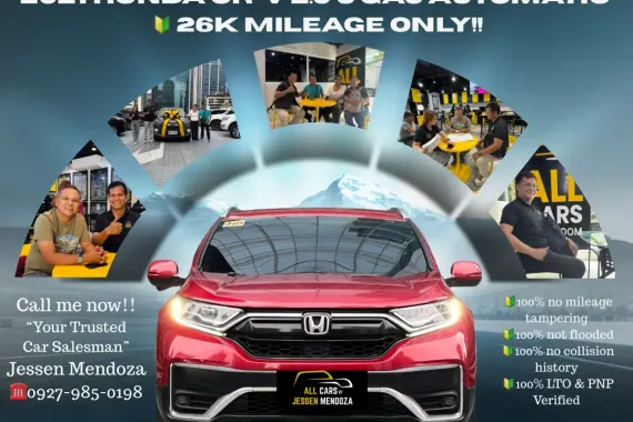 2021 Honda CR-V 2.0 S Gas Automatic🔰CALL NOW  ☎️09279850198/ JESSEN “KAKOTSE “MENDOZA