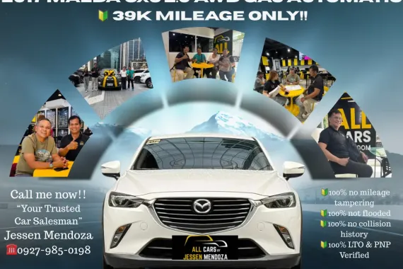 2017 Mazda CX3 2.0 AWD Gas Automatic 🔰CALL NOW  ☎️09279850198/ JESSEN “KAKOTSE “MENDOZA