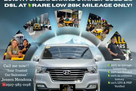 2019 Hyundai Grand Starex  Gold 2.5 Dsl AT🔰CALL NOW  ☎️09279850198/ JESSEN “KAKOTSE “MENDOZA