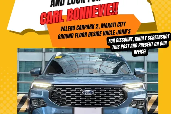 2024 Ford Territory Titanium 1.5 Automatic Gas ☎️ Call CARL BONNEVIE🙋🏻‍♂️09384588779