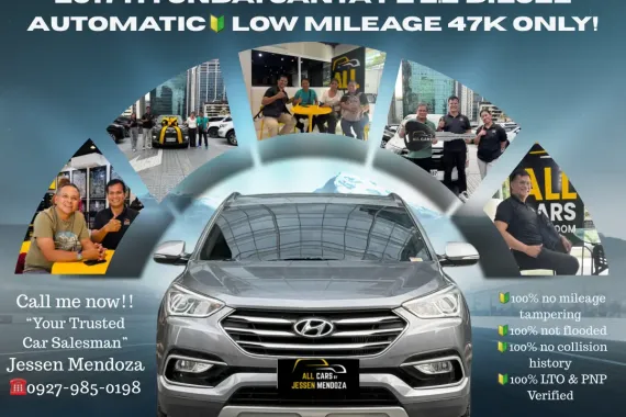 2017 Hyundai Santa Fe 2.2 Diesel Automatic 🔰CALL NOW  ☎️09279850198/ JESSEN “KAKOTSE “MENDOZA