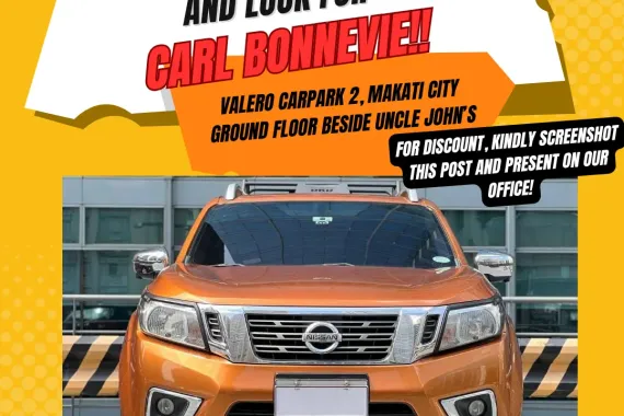 2019 Nissan Navara EL 4x2 2.5 AT Diesel 169K ALL-IN ☎️ Call CARL BONNEVIE 🔥🙋🏻‍♂️📞09384588779