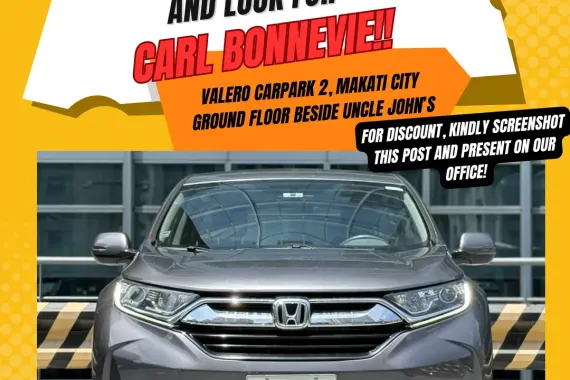 2018 Honda CRV V 1.6 Diesel AT Rare 20K Mileage Only! 🔥🔥Call CARL BONNEVIE🙋🏻‍♂️09384588779