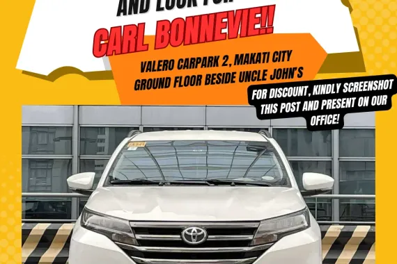2022 Toyota Rush 1.5 G AT GAS ☎️Call/Text CARL BONNEVIE 🙋🏻‍♂️📩09384588779