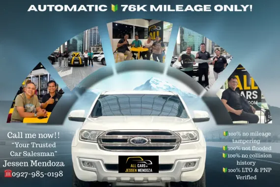 2017 Ford Everest Trend 4x2 2.2 Diesel AT 🔰CALL NOW!! ☎️ 09279850198 / JESSEN” Kakotse “MENDOZA 🚘