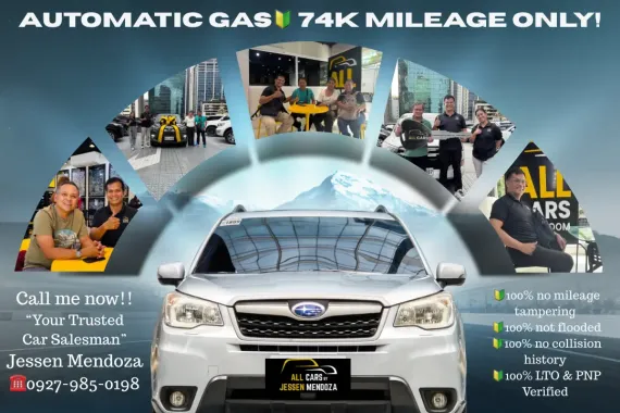 2015 Subaru Forester 2.0 IP AWD Automatic Gas 🔰CALL NOW  ☎️09279850198/ JESSEN “KAKOTSE “MENDOZA