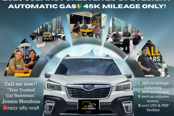 2020 Subaru Forester 2.0 GT Eyesight AT Gas 🔰CALL NOW  ☎️09279850198/ JESSEN “KAKOTSE “MENDOZA