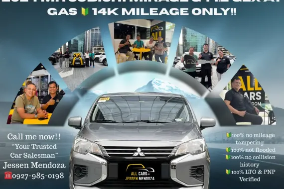 2024 Mitsubishi Mirage G4 1.2 GLX AT GAS 🔰CALL NOW  ☎️09279850198/ JESSEN “KAKOTSE “MENDOZA