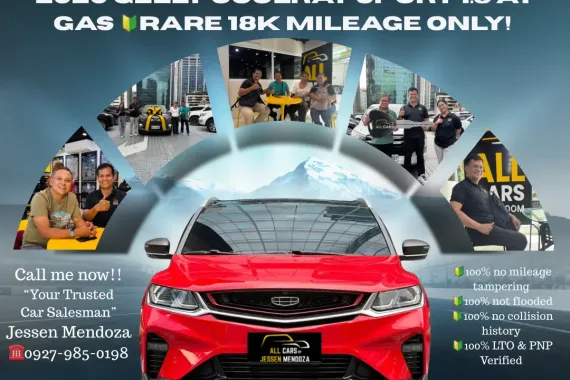 2020 Geely Coolray Sport 1.5 Automatic Gas 🔰CALL NOW  ☎️09279850198/ JESSEN “KAKOTSE “MENDOZA