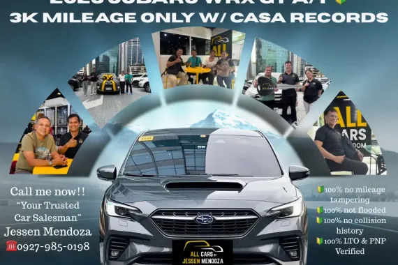 2023 Subaru WRX GT Au🔰CALL NOW  ☎️09279850198/ JESSEN “KAKOTSE “MENDOZA