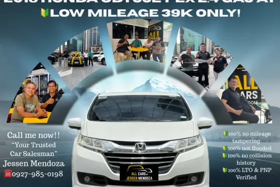 2016 Honda Odyssey EX 2.4 Gas Automatic 🔰CALL NOW  ☎️09279850198/ JESSEN “KAKOTSE “MENDOZA