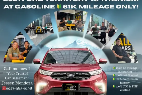 2021 Ford Territory 1.5 Titanium AT Gas 🔰CALL NOW  ☎️09279850198/ JESSEN “KAKOTSE “MENDOZA