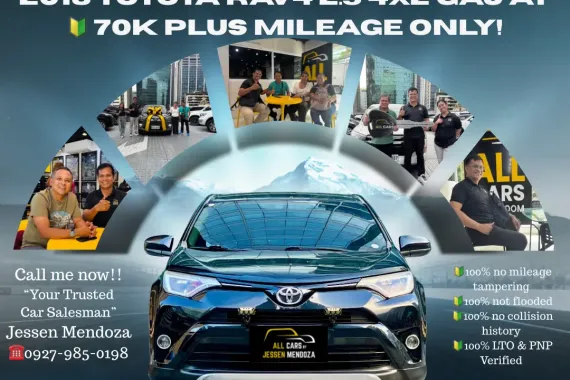 2018 Toyota Rav4 2.5 4x2 Gas Automatic 🔰CALL NOW!! ☎️ 09279850198 / JESSEN” Kakotse “MENDOZA  🚘🚙