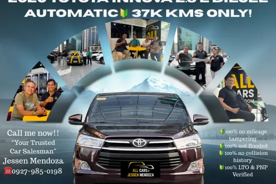 2020 Toyota Innova 2.8 E Diesel Automatic 🔰CALL NOW  ☎️09279850198/ JESSEN “KAKOTSE “MENDOZA