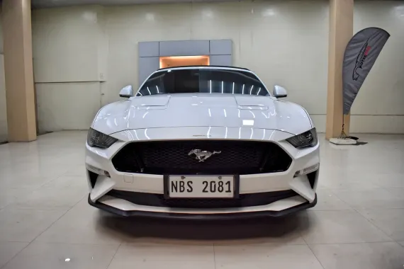 2019 FORD MUSTANG GT CONVERTIBLE A/T  ( CAR COUPE ) 5.0L / OXFORD WHITE 