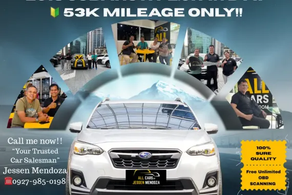 2018 Subaru XV 2.0i AWD AT 🔰CALL NOW  ☎️09279850198/ JESSEN “KAKOTSE “MENDOZA