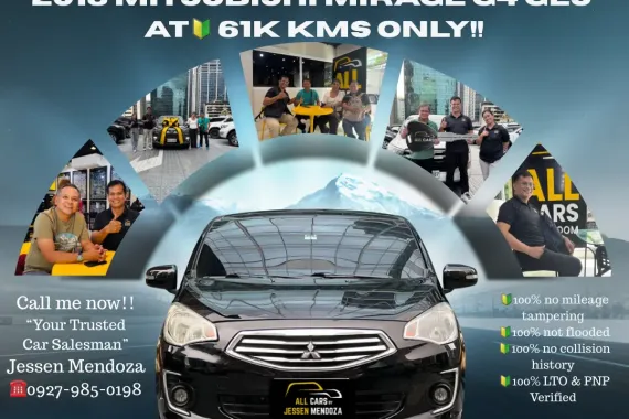 2018 Mitsubishi Mirage G4 GLS AT 🔰CALL NOW  ☎️09279850198/ JESSEN “KAKOTSE “MENDOZA