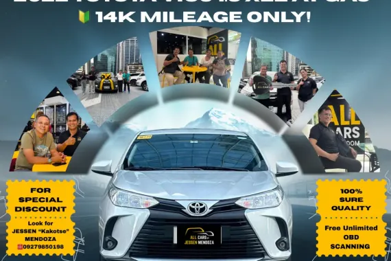 2022 Toyota Vios 1.3 XLE AT GAS 🔰CALL NOW  ☎️09279850198/ JESSEN “KAKOTSE “MENDOZA