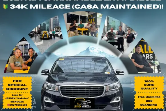 2021 Kia Carnival 2.2 EX AT Diesel 🔰CALL NOW!!☎️09279850198 / JESSEN “ Kakotse “ MENDOZA