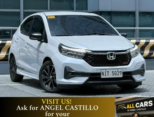 🚨NEW 5K ODO ONLY! 2023 Honda Brio RS 1.2 Gas AT🔥 | CALL/PM ANGEL CASTILLO NOW! 📩📲 09186763396