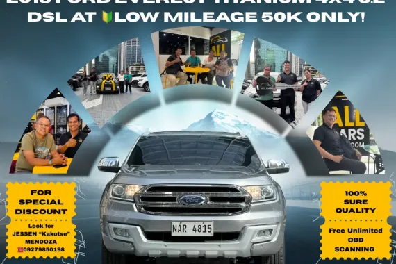 2016 Ford Everest Titanium 4x4 3.2 Diesel AT 🔰CALL NOW!!☎️09279850198 / JESSEN “ Kakotse “ MENDOZA