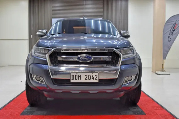 2017 FORD RANGER XLT 4X2 M/T  METROPOLITAN  GRAY PHP 598,000